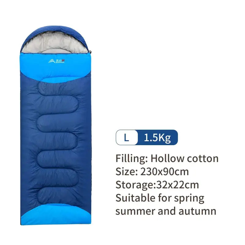 Ultralight Waterproof Winter Warm Envelope Sleeping Bag - Widen 1.5kg NL - 睡袋