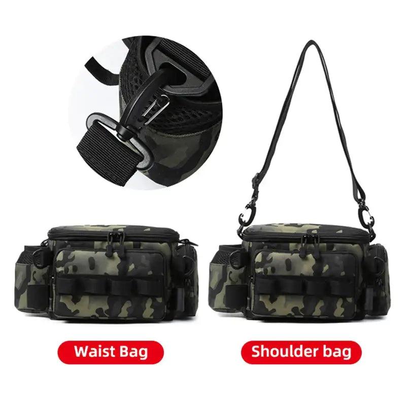 TakeFunGOGOGO Versatile Fishing Tackle Bags TakeFunGOGOGO 