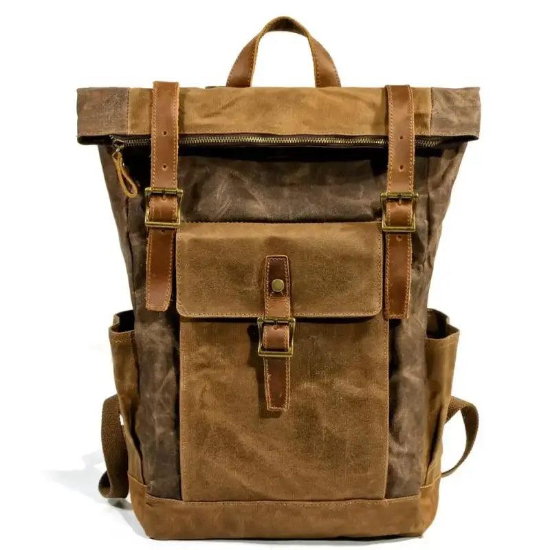 TakeFunGOGOGO Backpack crafted with Crazy Horse Leather TFgogogo backpack backpack brands backpack exchange backpack for men backpack for women backpack wallet backpacker backpacking hiking backpack jansport backpack travel backpack